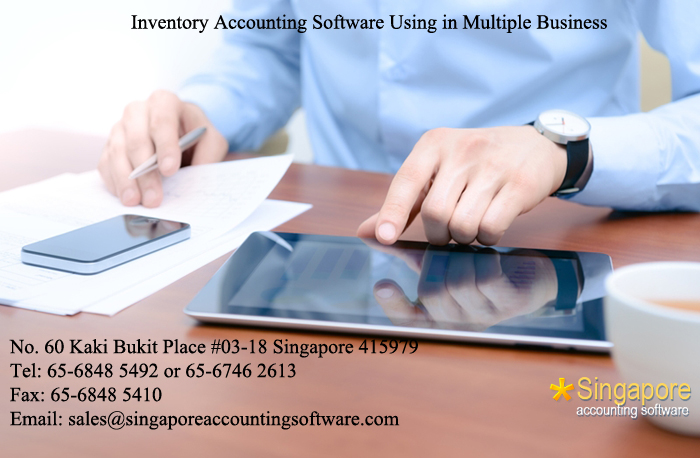 Inventory Accounting Software Using in Multiple Business