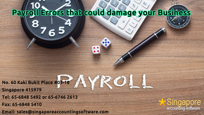 Payroll Errors that could damage your Business
